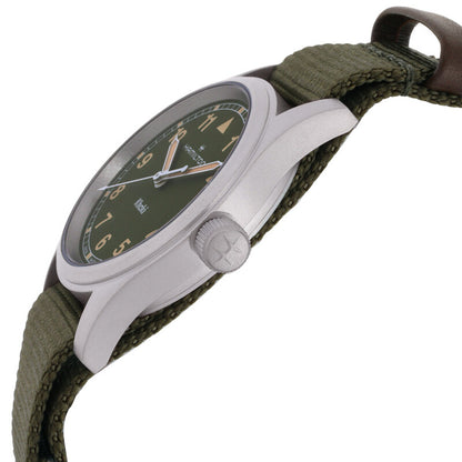 Hamilton Khaki Field Quartz Green Dial Women's Watch