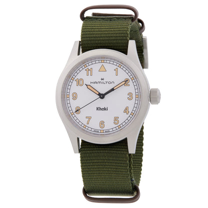 Hamilton Khaki Field Quartz White Dial Watch
