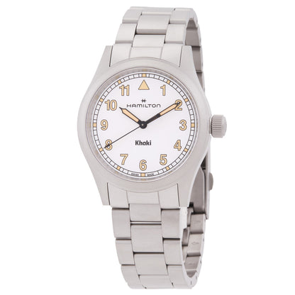 Hamilton Khaki Field Quartz White Dial Watch