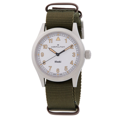 Hamilton Khaki Field Quartz White Dial Watch
