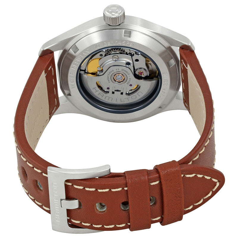 Hamilton Khaki Field Automatic Silver Dial Mens Watch