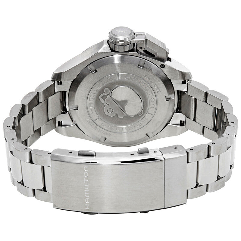Hamilton Khaki Navy Automatic Black Dial Mens Watch