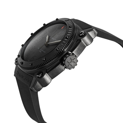 Hamilton Khaki Navy Automatic Black Dial Mens Watch