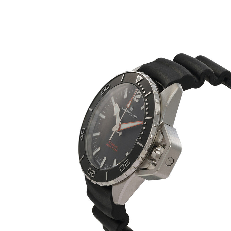 Hamilton Khaki Navy Frogman Automatic Black Dial Mens Watch