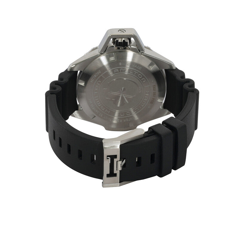 Hamilton Khaki Navy Frogman Automatic Black Dial Mens Watch