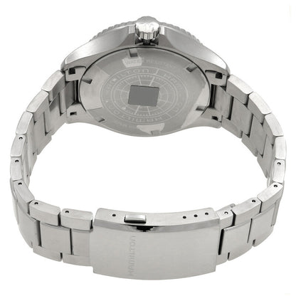 Hamilton Khaki Navy Gmt Automatic Silver Dial Watch