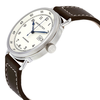 Hamilton Khaki Navy Pioneer Automatic Silver Dial Mens Watch