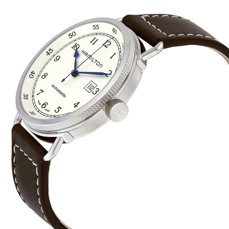 Hamilton Khaki Navy Pioneer Automatic Silver Dial Mens Watch