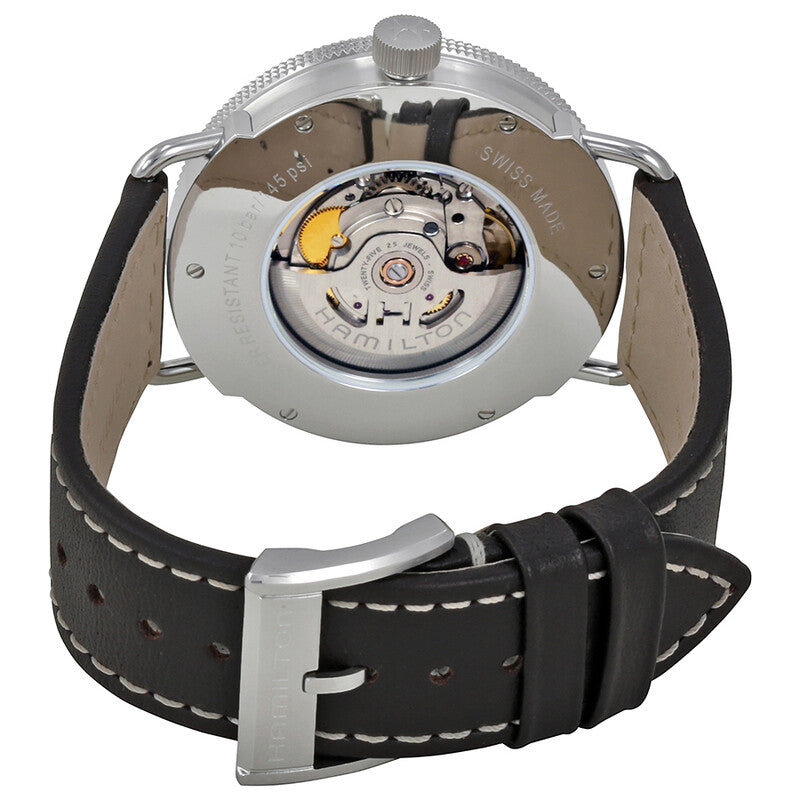 Hamilton Khaki Navy Pioneer Automatic Silver Dial Mens Watch