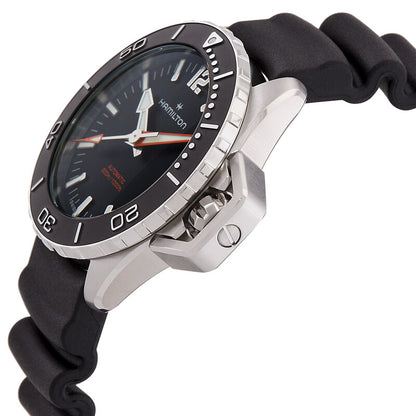 Hamilton Khaki Navy Scuba Automatic Black Dial Mens Watch