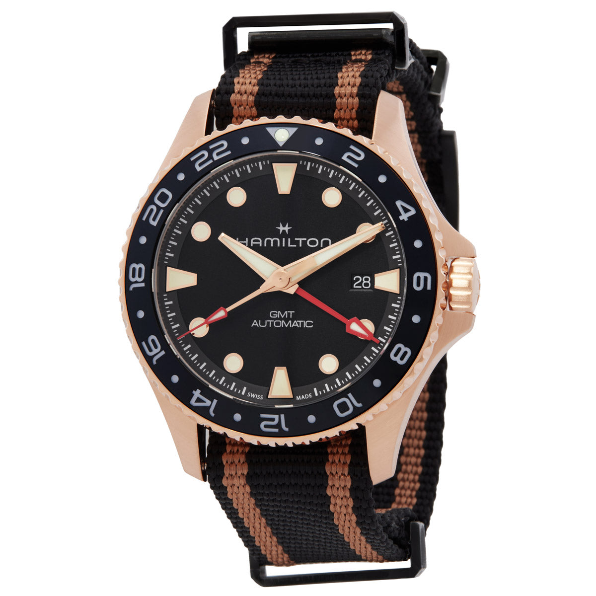 Hamilton Khaki Navy Scuba Automatic Black Dial Watch