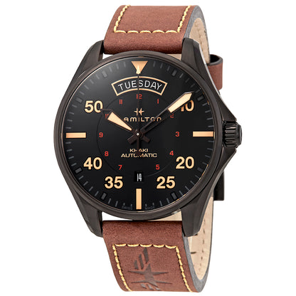Hamilton Khaki Pilot Automatic Black Dial Mens Watch