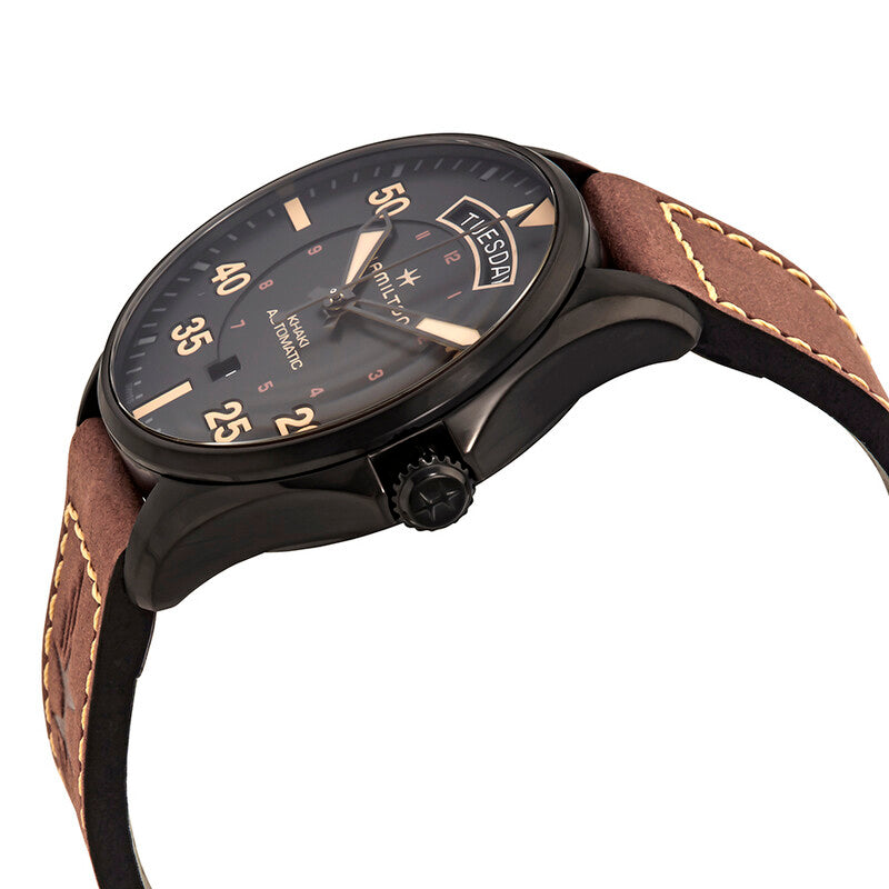 Hamilton Khaki Pilot Automatic Black Dial Mens Watch