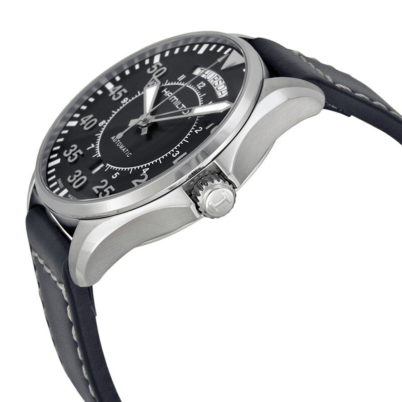 Hamilton Khaki Pilot Automatic Black Dial Mens Watch