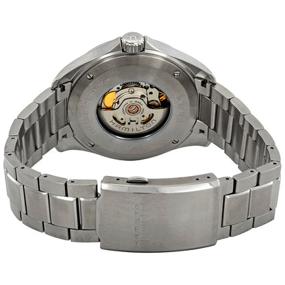 Hamilton Khaki Pilot Black Dial Automatic Mens Stainless Steel Watch