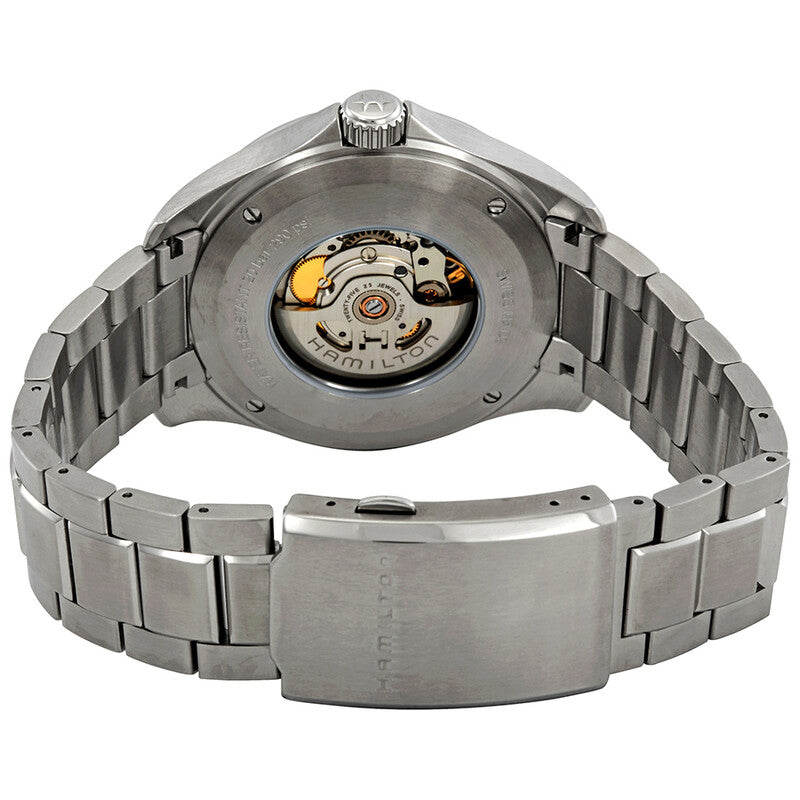 Hamilton Khaki Pilot Black Dial Automatic Mens Stainless Steel Watch