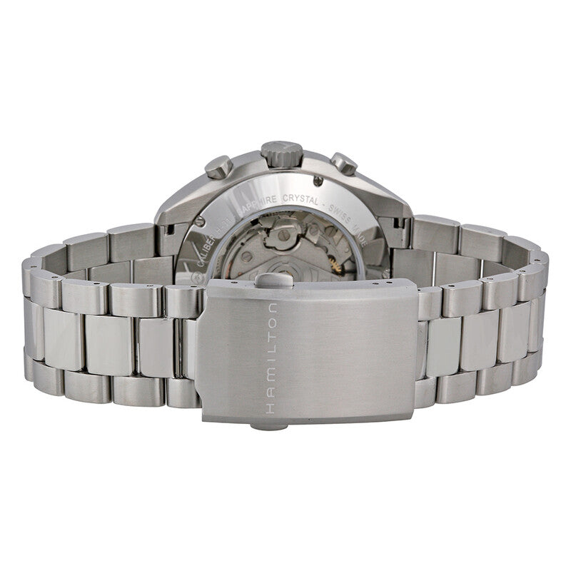 Hamilton Khaki Pilot Pioneer Chronograph Automatic Ivory Dial Mens Watch