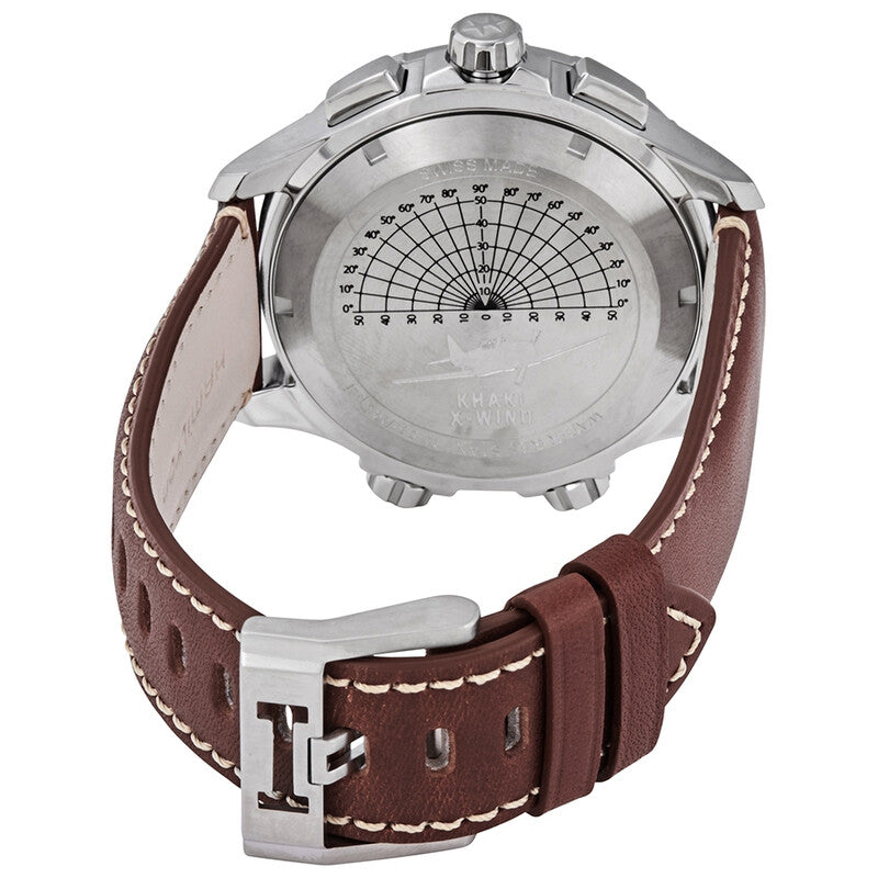 Hamilton Khaki X-Wind Chronograph Quartz Blue Dial Mens Watch