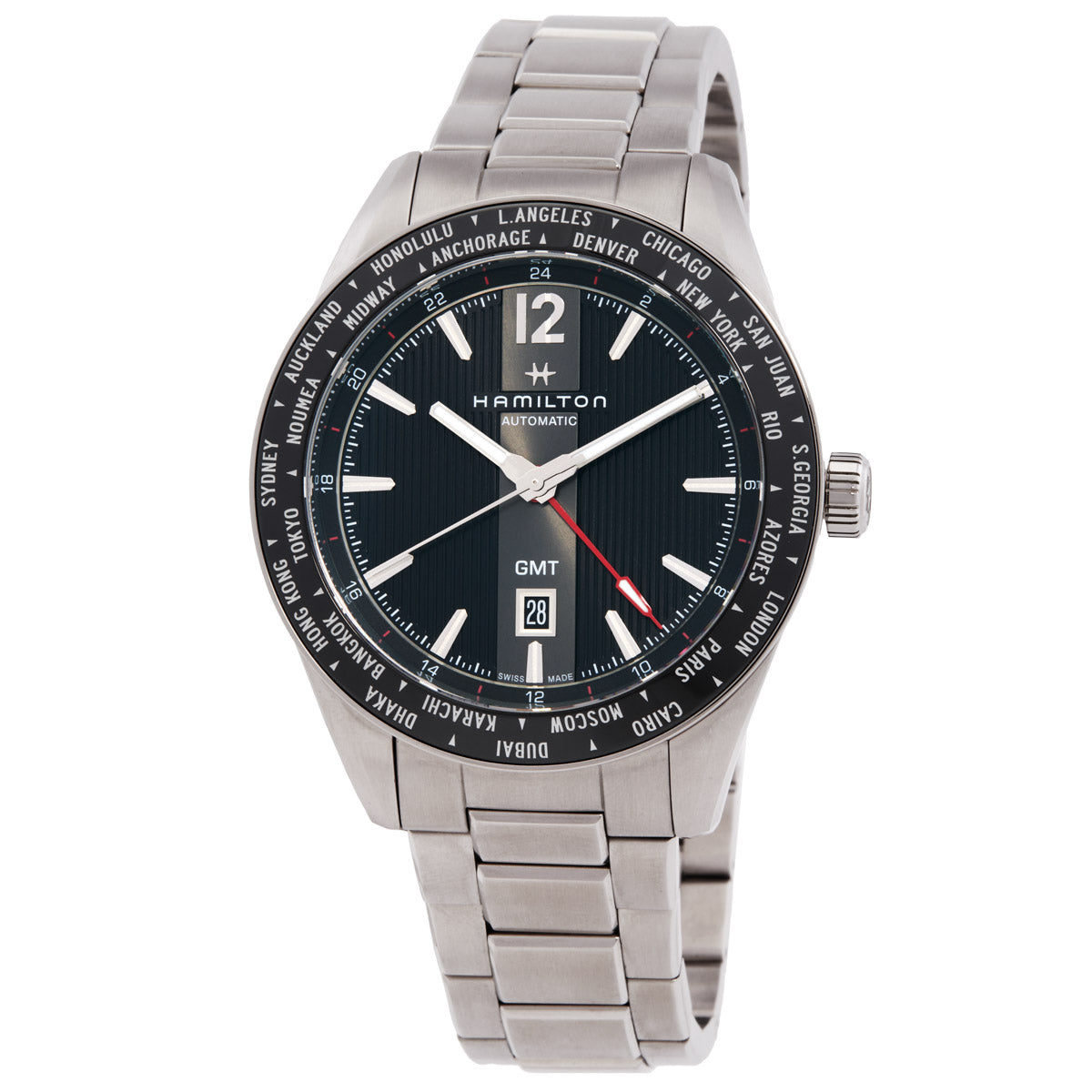 Hamilton Limited Edition Broadway Gmt Automatic Mens Watch