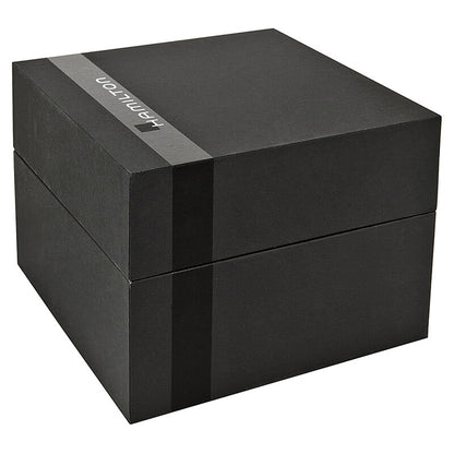 Hamilton Pulsomatic Black Digital Dial Black Pvd Mens Watch