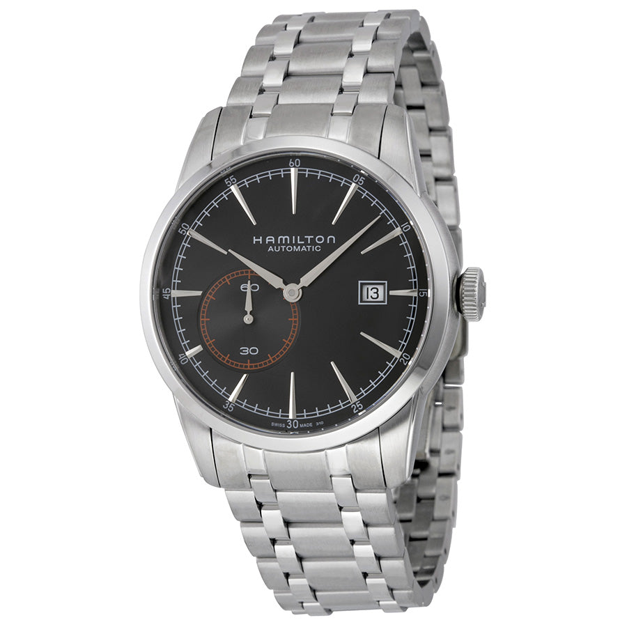 Hamilton Railroad Automatic Black Dial Mens Watch