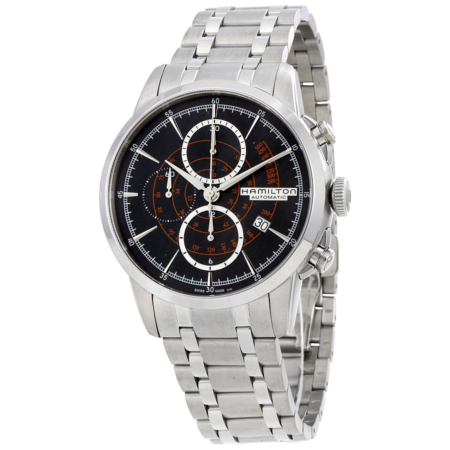 Hamilton Railroad Automatic Black Dial Mens Watch