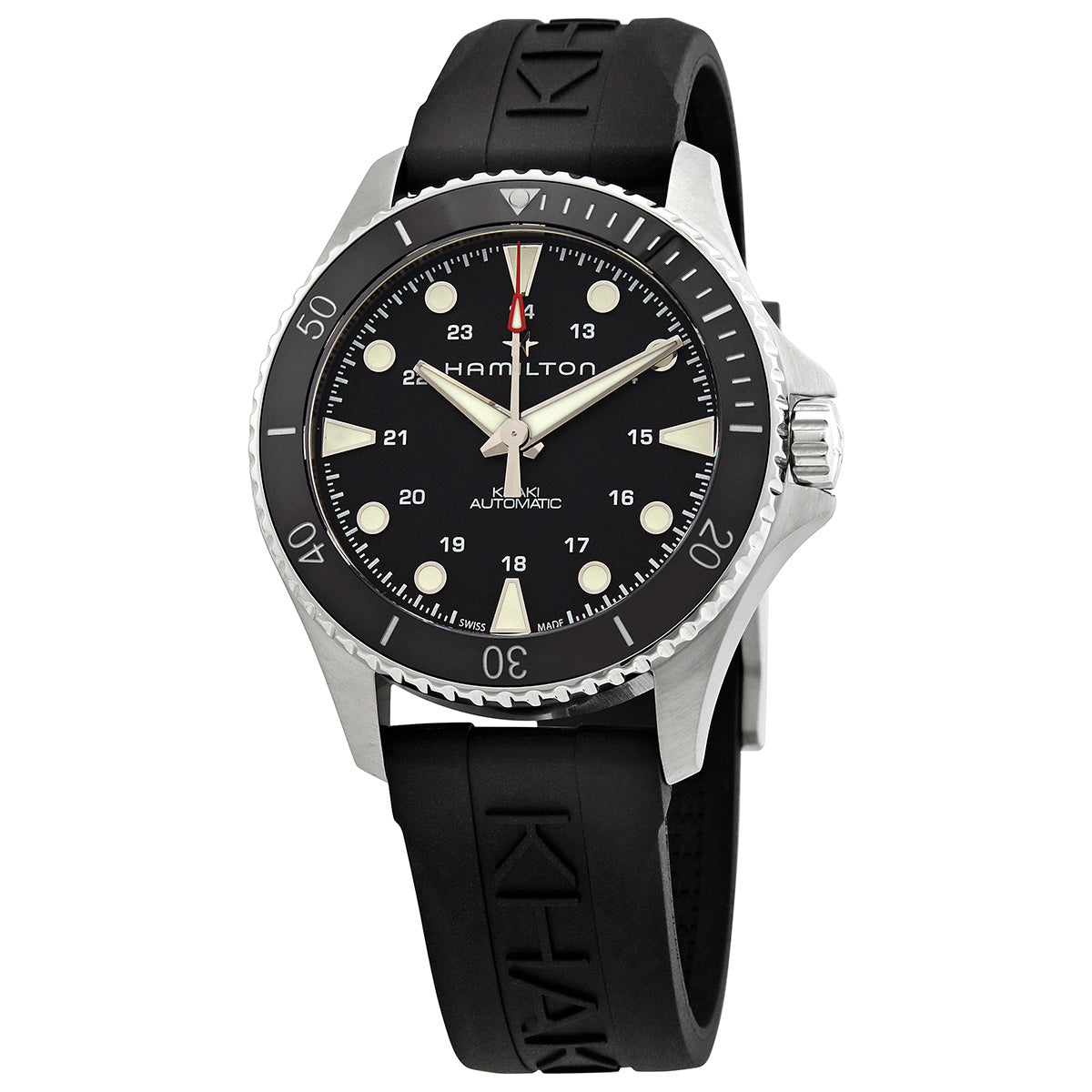 Hamilton Scuba Automatic Black Dial Mens Watch