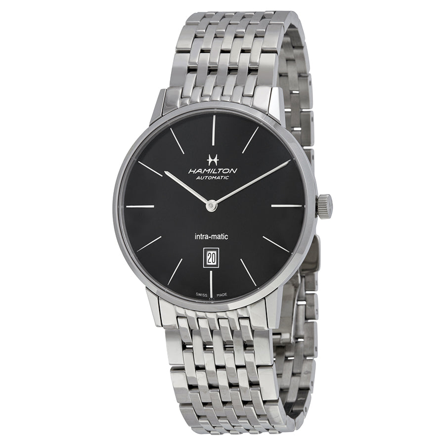 Hamilton Timeless Classic Intra-Matic Black Dial Mens Watch