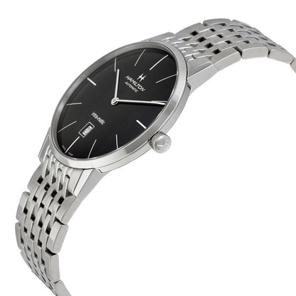 Hamilton Timeless Classic Intra-Matic Black Dial Mens Watch