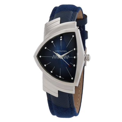 Hamilton Ventura Quartz Blue Dial Women's Watch