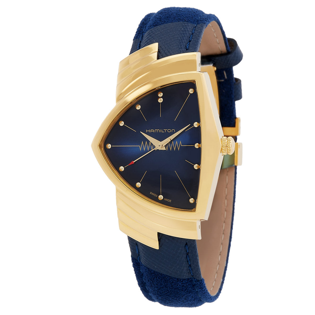 Hamilton Ventura Quartz Blue Dial Watch