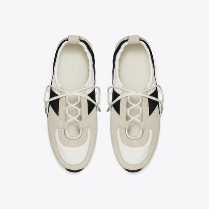 Tory Burch Hank Ballet Sneaker CREAM / PERFECT BLACK / CREAM