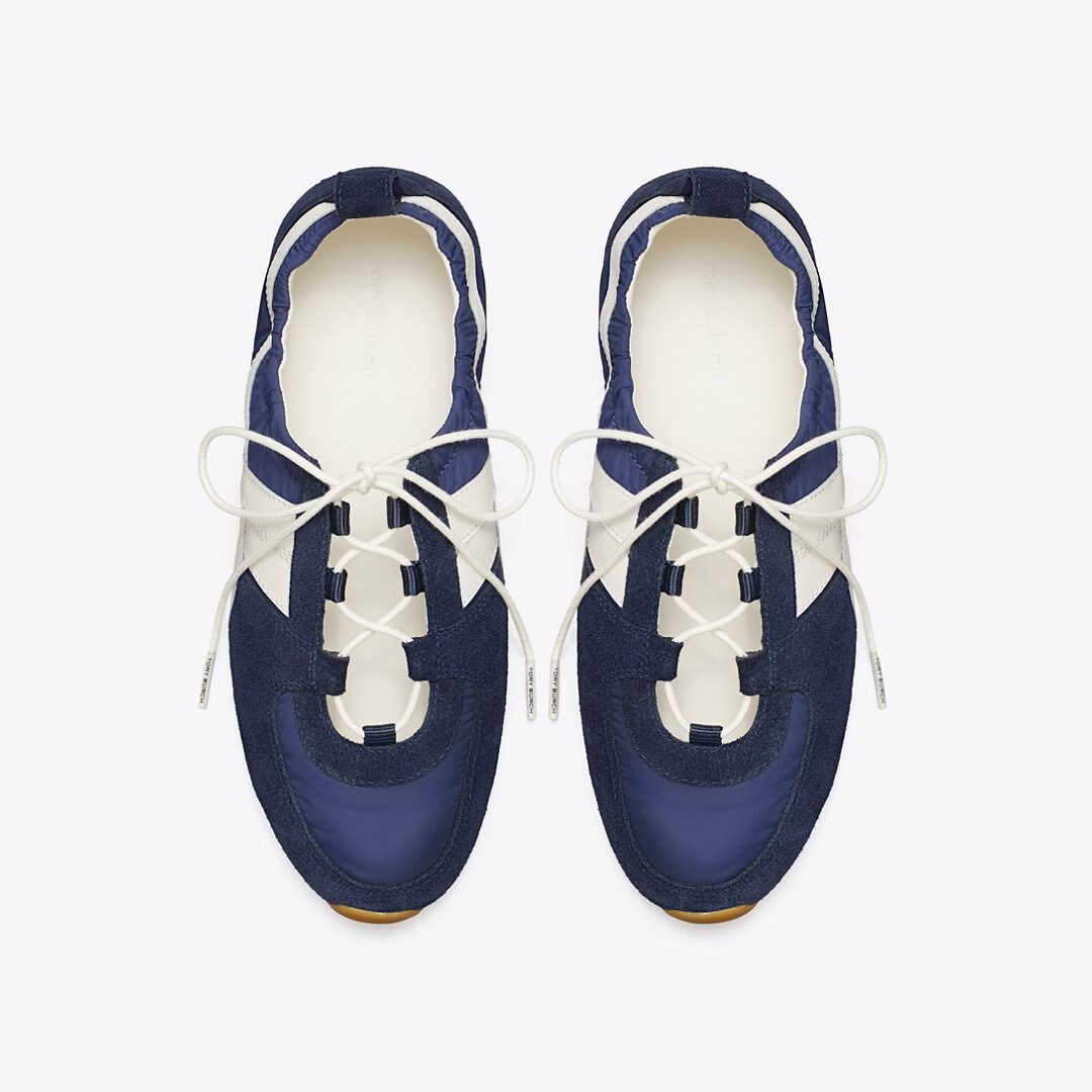 Tory Burch Hank Ballet Sneaker TORY NAVY / CREAM / TORY NAVY