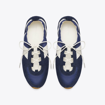 Tory Burch Hank Ballet Sneaker TORY NAVY / CREAM / TORY NAVY