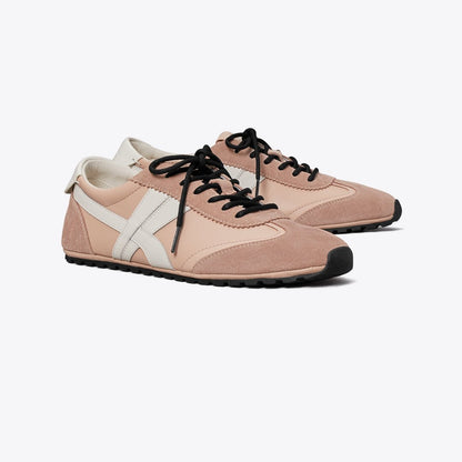 Tory Burch Hank Field Sneaker DUSTY ROSE / MALVA / CREAM
