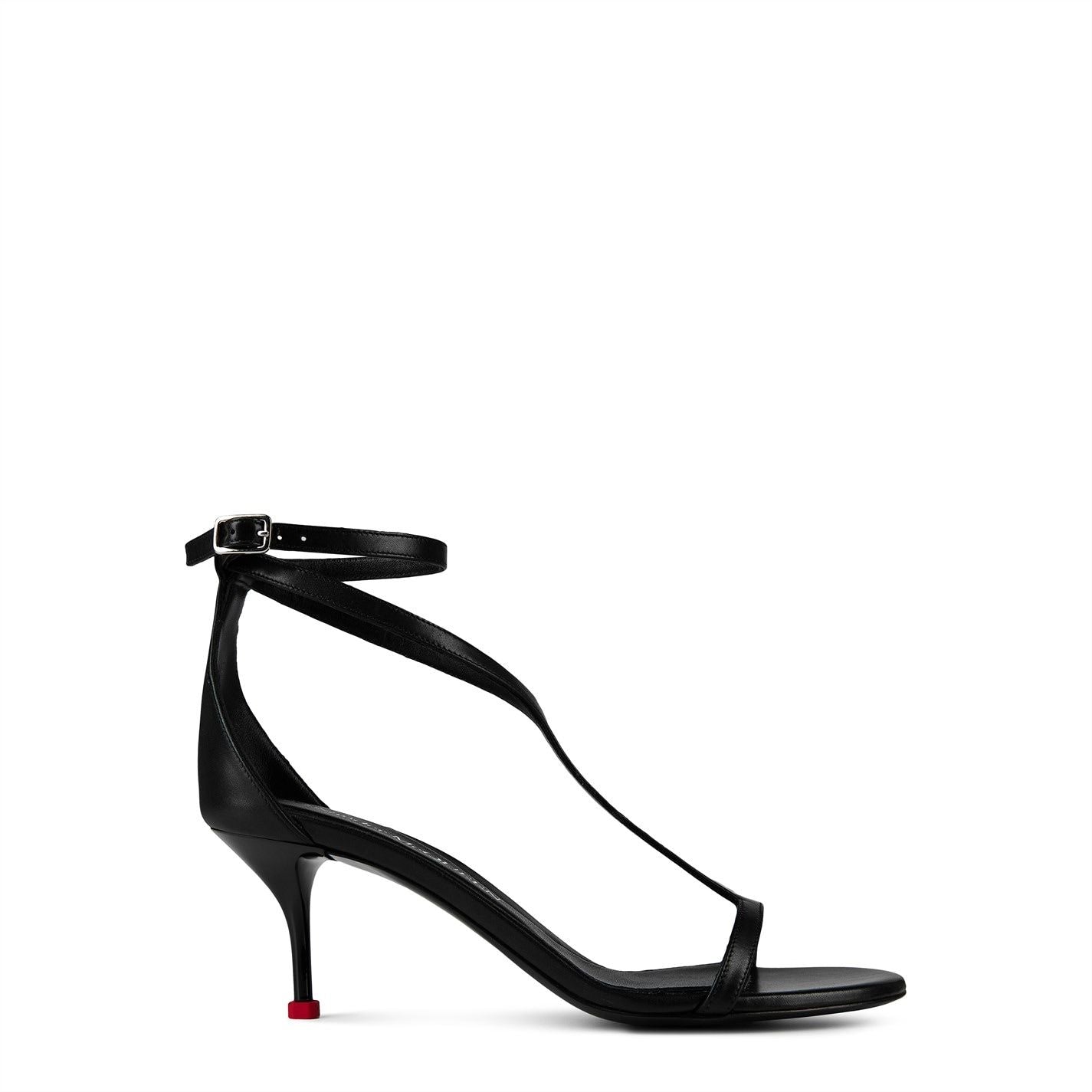  Harness 70mm Sandals Blk