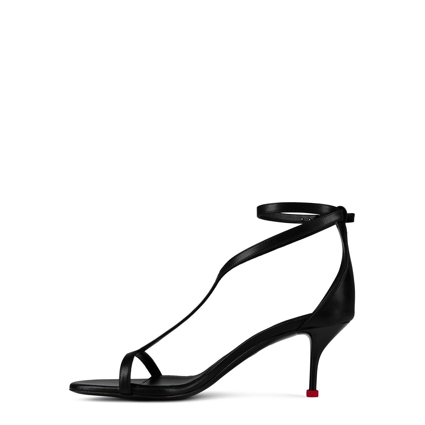  Harness 70mm Sandals Blk