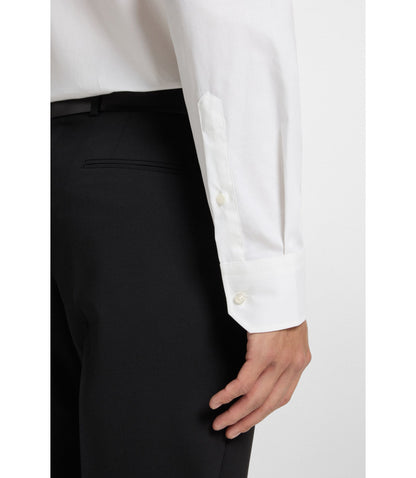 Boss Regular Fit Stretch Twill Dress Shirt White