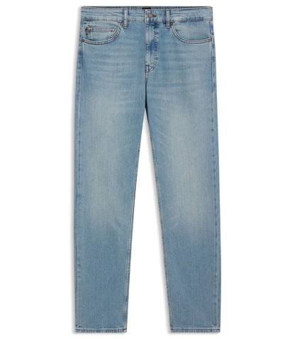 Boss Delaware Slim Fit Jeans In Blue Comfort Stretch Denim Blue