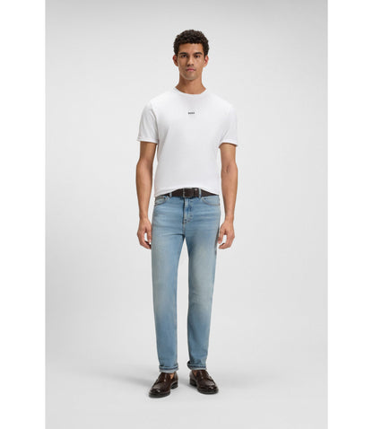 Boss Delaware Slim Fit Jeans In Blue Comfort Stretch Denim Blue