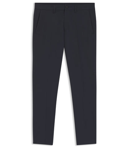 Boss Slim Fit Pants In Water Repellent Stretch Fabric Dark Blue