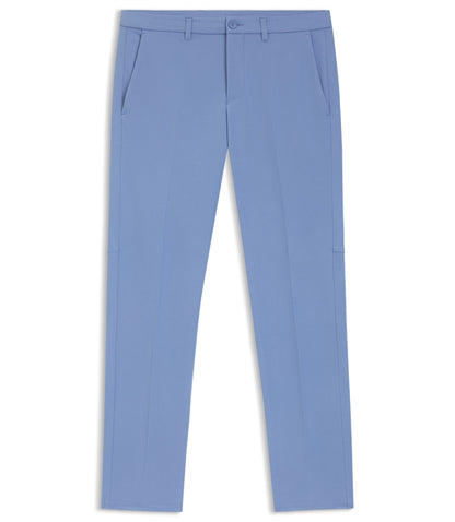 Boss Slim Fit Pants In Water Repellent Stretch Fabric Light Blue