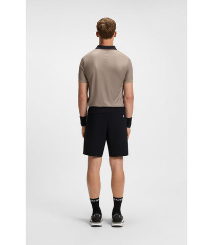 Boss Active Tennis Shorts With Moisture Management Black