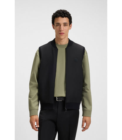 Boss Weather Protection Gilet In A Regular Fit Black
