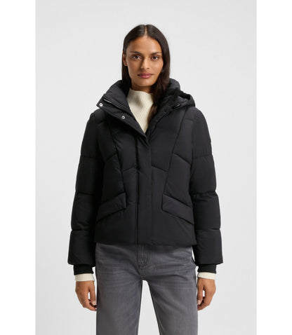 Boss Piping Detail Jacket With Padding Black Women's