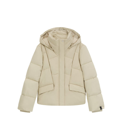 Boss Piping Detail Jacket With Padding Light Beige Women's