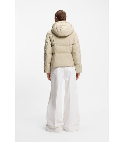 Boss Piping Detail Jacket With Padding Light Beige Women's