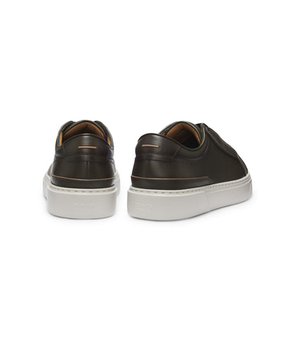 Boss Gary Trainers With Hidden Laces Dark Green Dark Green