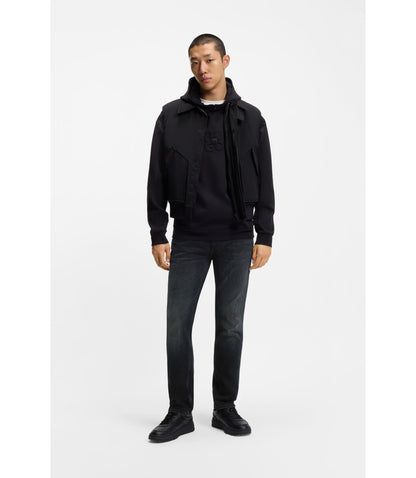 Hugo Dark Blue Slim Fit Jeans In Stretch Denim Dark Blue