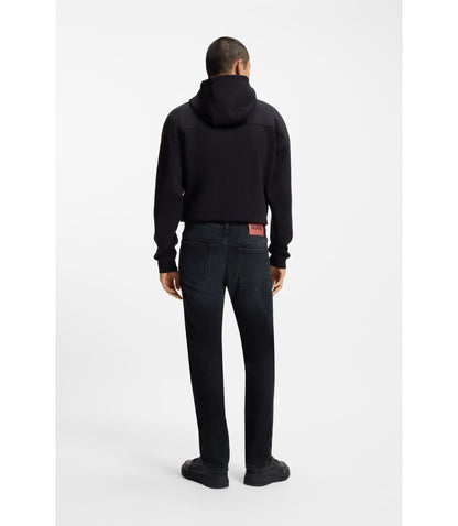 Hugo Dark Blue Slim Fit Jeans In Stretch Denim Dark Blue